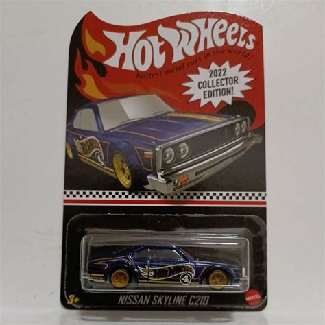 Hot Wheels 2022 Collector Edition Nissan Skyline C210 Shopee Malaysia