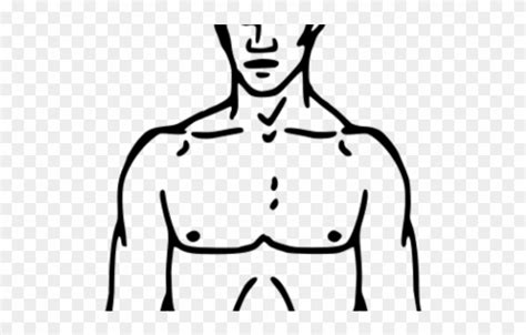 Blank Chest Tattoo Template