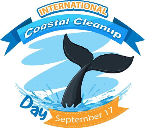 International Coastal Cleanup Day Poster 9202438 Vector Art At Vecteezy