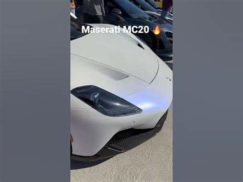 Maserati MC20 Blue Pearl 🔥 OC Cars and Coffee - YouTube