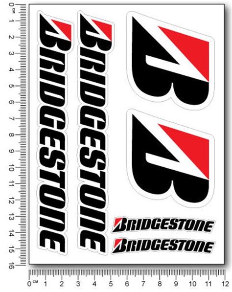 Bridgestone tires motorcycle stickers fairing tank fender | Etsy