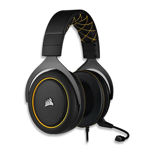 Corsair HS60 Pro Surround Yellow Gaming Headset IGamerWorld