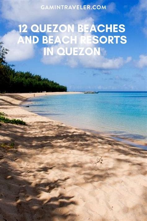 12 QUEZON BEACHES AND BEACH RESORTS IN QUEZON | Gamintraveler