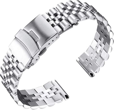 Binlun Bracelets De Montre En Acier Inoxydable Remplacement Bracelet En