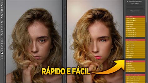 Tratamento de pele Photoshop Utilizando a Paleta mágica de edição