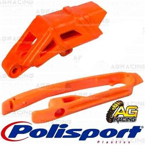 Polisport Orange Chain Guide Slider Kit For KTM EXC F 525 2012 MotoX