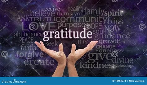 Infinite Gratitude Stock Illustration Image 48459374