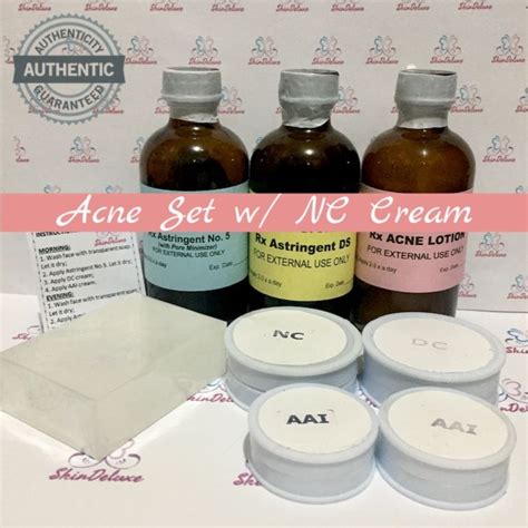 Acne Set Nc Cream With Double Aai Anti Acne Set 101 Original Dr