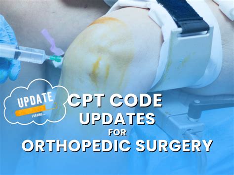 Cpt Code Updates Changes For Orthopedic Surgery