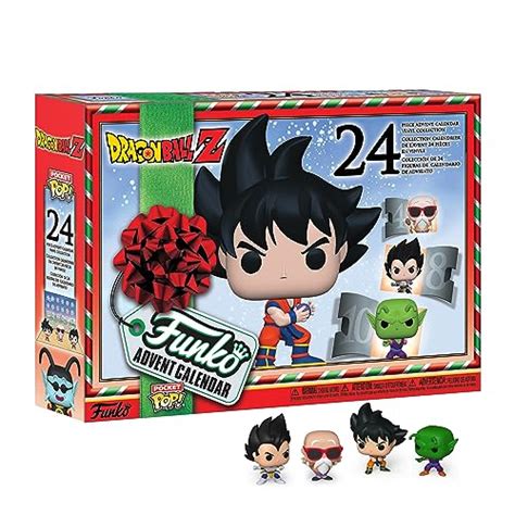 Funko Calendario De Adviento Dragon Ball Z Pocket Pop Figuras De