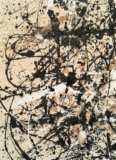 JACKSON POLLOCK Autumn Rhythm Number 30 1950 Detail Enamel HD