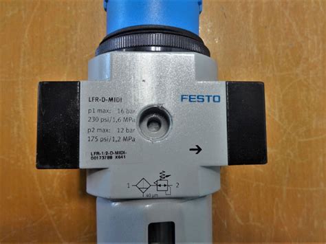 Festo Lfr D Midi Pneumatic Filter Npt Lfr D Midi