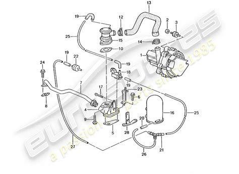 Boxster 986 1999 Secondary Air Pump D Mj 2000 Mj 2002 108 006