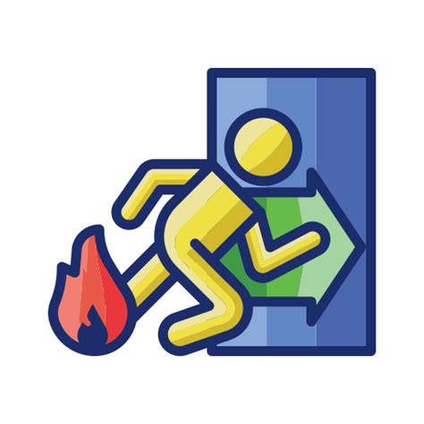 Fire Exit Free Icon