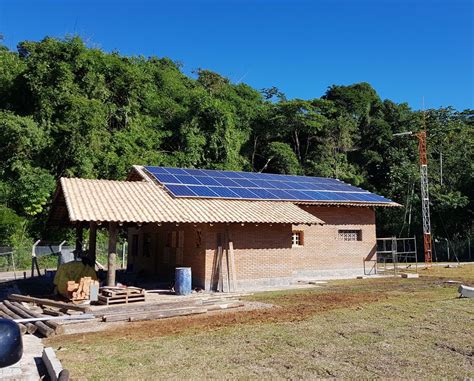 Instala O De Energia Solar Off Grid Em Sitio Casa Fazendas Panda