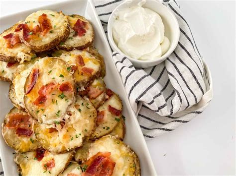 Easy Loaded Baked Potato Slices