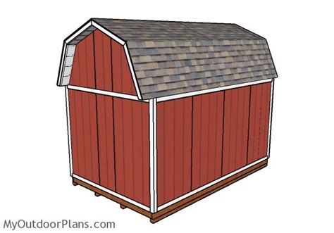 10x16 Barn Shed Roof Plans | MyOutdoorPlans