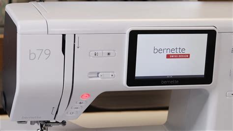 Bernette B79 Sewing And Embroidery Machine Made By Bernina Youtube