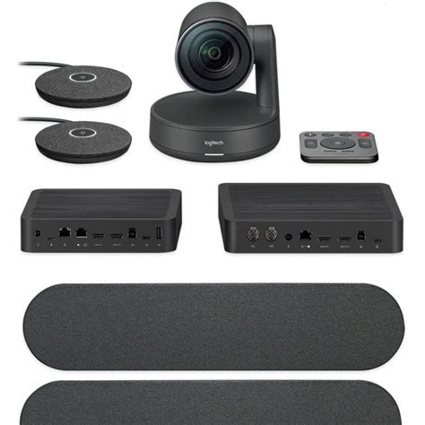 Logitech Rally Plus Modular Ultra-HD ConferenceCam System for Large Rooms — KIT-PRO (LEN-OPT) (RALLY-PLUS-KIT-PRO-LEN-OPT)