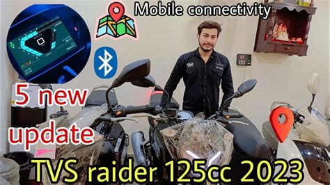 2023 New Model Tvs Raider 125 Bs6 With TFT Display Review New