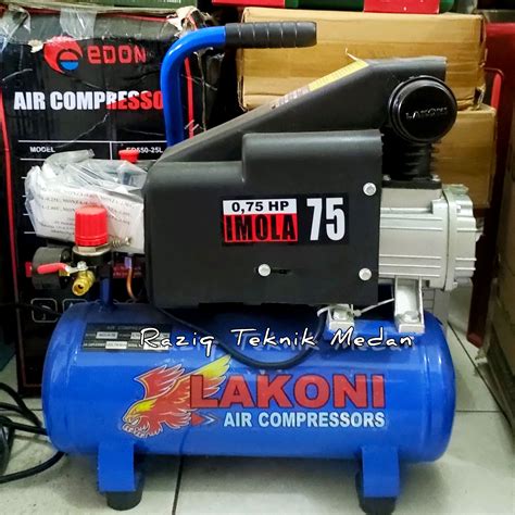 Jual Compresor Kompresor Udara Angin Listrik 0 75 HP Lakoni Imola Di