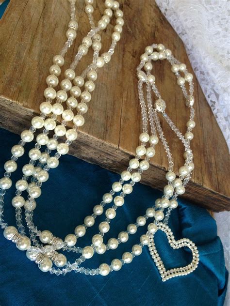 Swarovski Pearls Wedding Lasso Cream Color Lazo Para Boda En Perlas