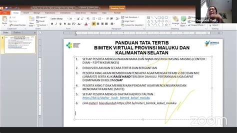 Bimtek Virtual Dalam Rangka Menguatkan Upaya P Ptm Menyongsong Akb Prov