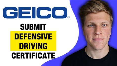 How To Submit Defensive Driving Certificate On Geico 2024 Youtube