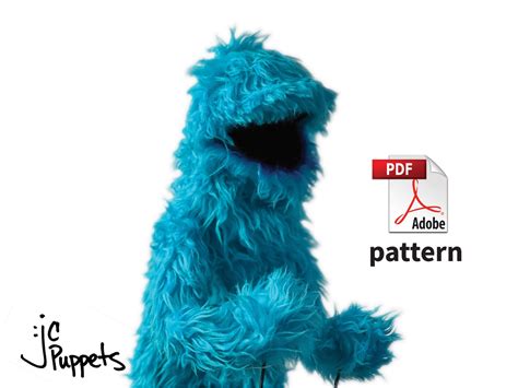 Monster Puppet Pattern Digital Download - Etsy