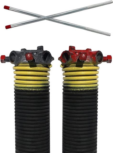 Amazon DURA LIFT 207 X 1 75 X 25 Torsion Garage Springs Yellow