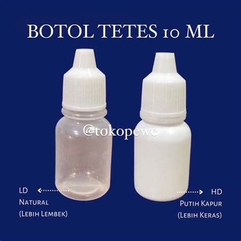 Jual Botol Tetes Ml Ml Botol Tetes Cc Obat Mata Botol Pewarna