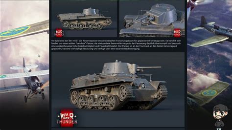 Let S Play War Thunder Deutsch Dev Blog News Stridsvagn M Youtube