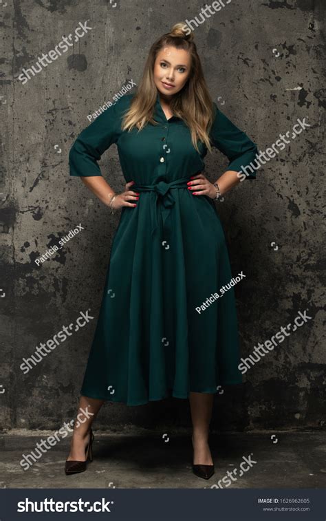 Sensual Beautiful Blonde Woman Posing Girl Stock Photo Shutterstock