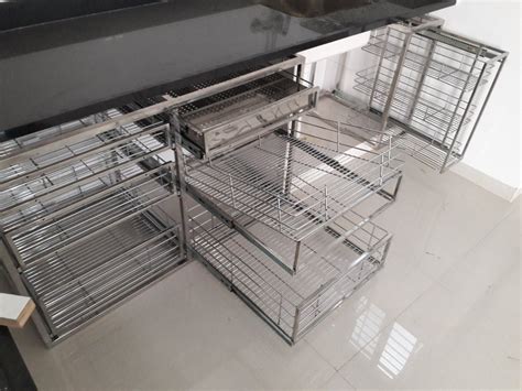 Stainless Steel 202 Grade Kitchen Trolley At Rs 1400 Kitchen Trolley