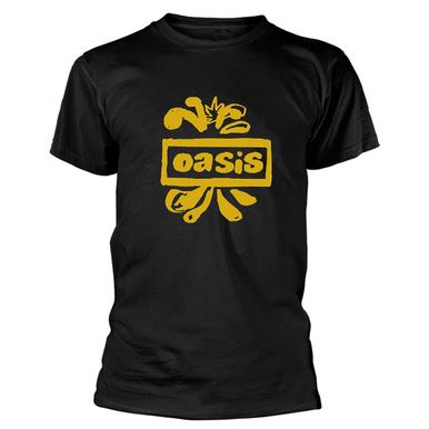 Oasis 'Drawn Logo' (Black) T-Shirt