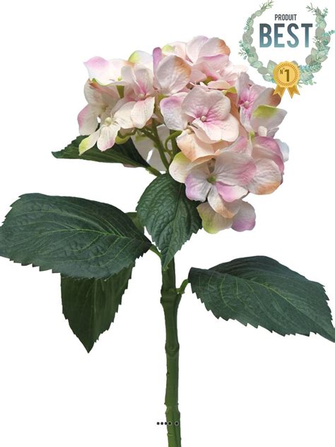 Hortensia Artificiel En Branche H Cm Artificielles