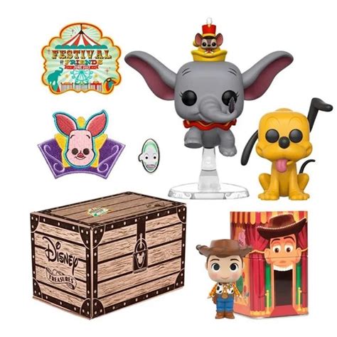 Funko Pop Box Disney Treasures Festival Of Friends Dumbo Pluto