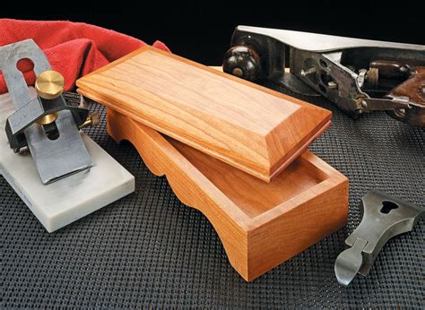 Sharpening Stone Storage Box Woodworking Project Woodsmith Plans