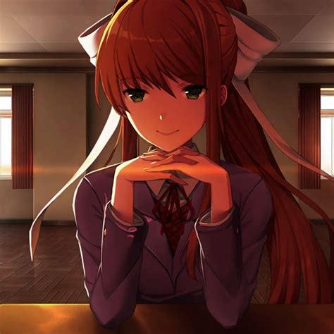 Download Monika Doki Doki Literature Club Video Game Doki Doki