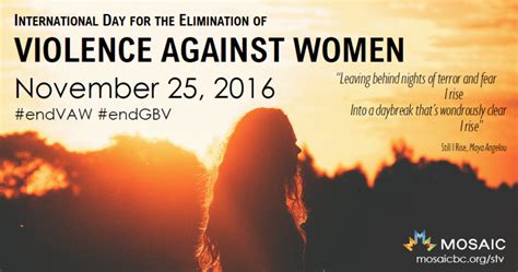 International Day For Elimination Of Violence Against Women