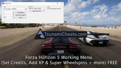 Forza Horizon 5 Cheat Set Credits Add Xp And Super Wheelspins More