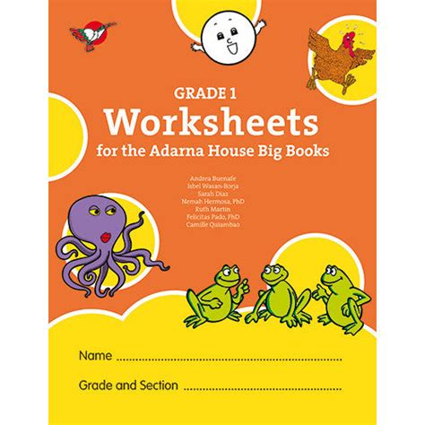 Grade 1 Worksheets for the Adarna House Big Books