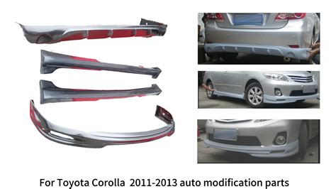 Wide Body Kit For Toyota Corolla 2010 The Pp Auto Body Systems Includes