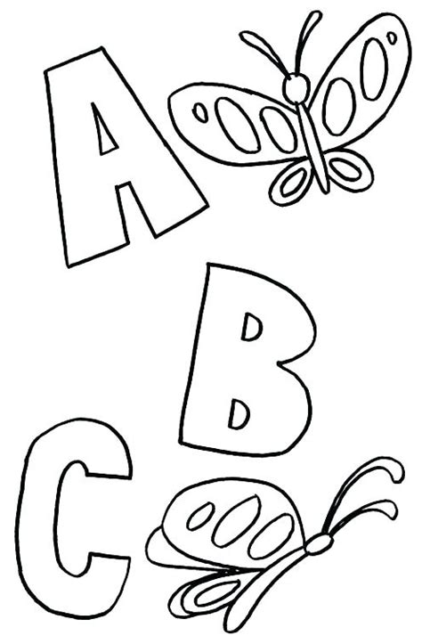 Block Letter Coloring Pages at GetColorings.com | Free printable ...