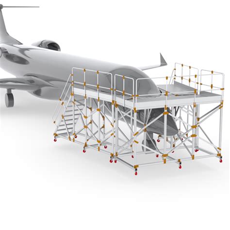 Industrijski Projekti Avijacija Platforme Za Letelice Skele I Merdevine