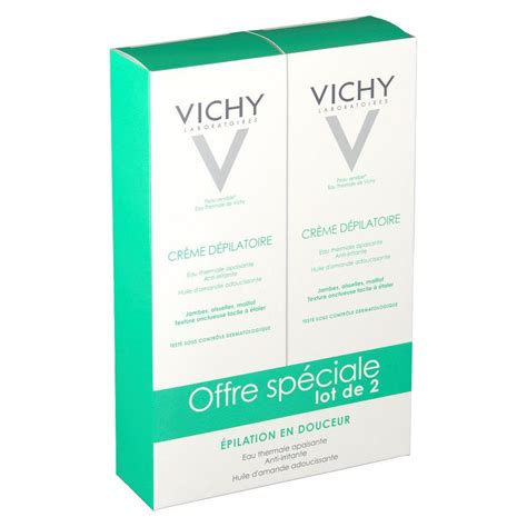 Vichy Dermo Crème dépilatoire 2x150 ml Redcare Pharmacie