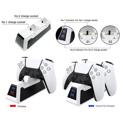 Ps5 Controller Charging Station Ps5 Dualsense Controller Charger Fast