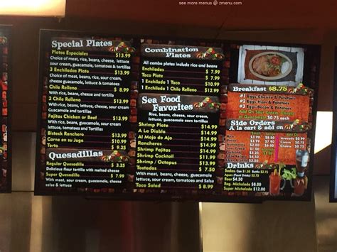 Online Menu of Los Gallos Taqueria Restaurant, Scotts Valley ...