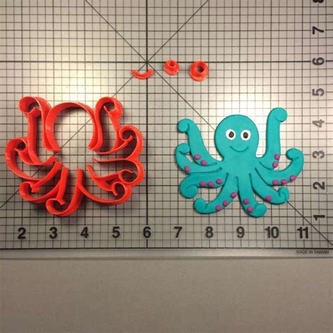 Octopus 102 Cookie Cutter Set Jb Cookie Cutters