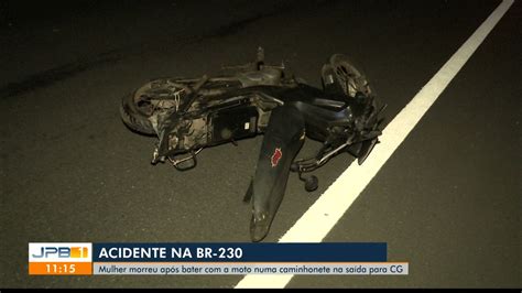 Mulher Morre Após Bater Com A Moto Em Caminhonete Na Br 230 Na Saída